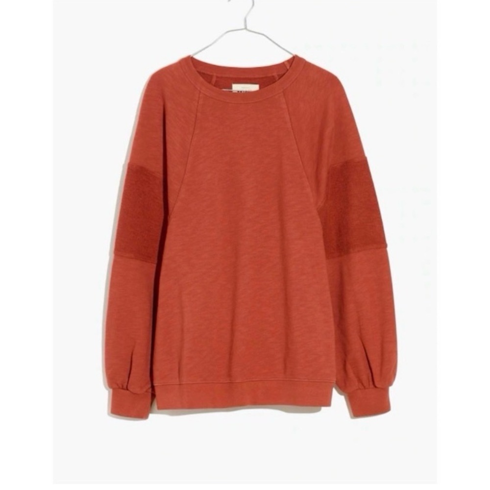 MADEWELL Burnt Orange Boho Crewneck Sweatshirt - Picture 6 of 11